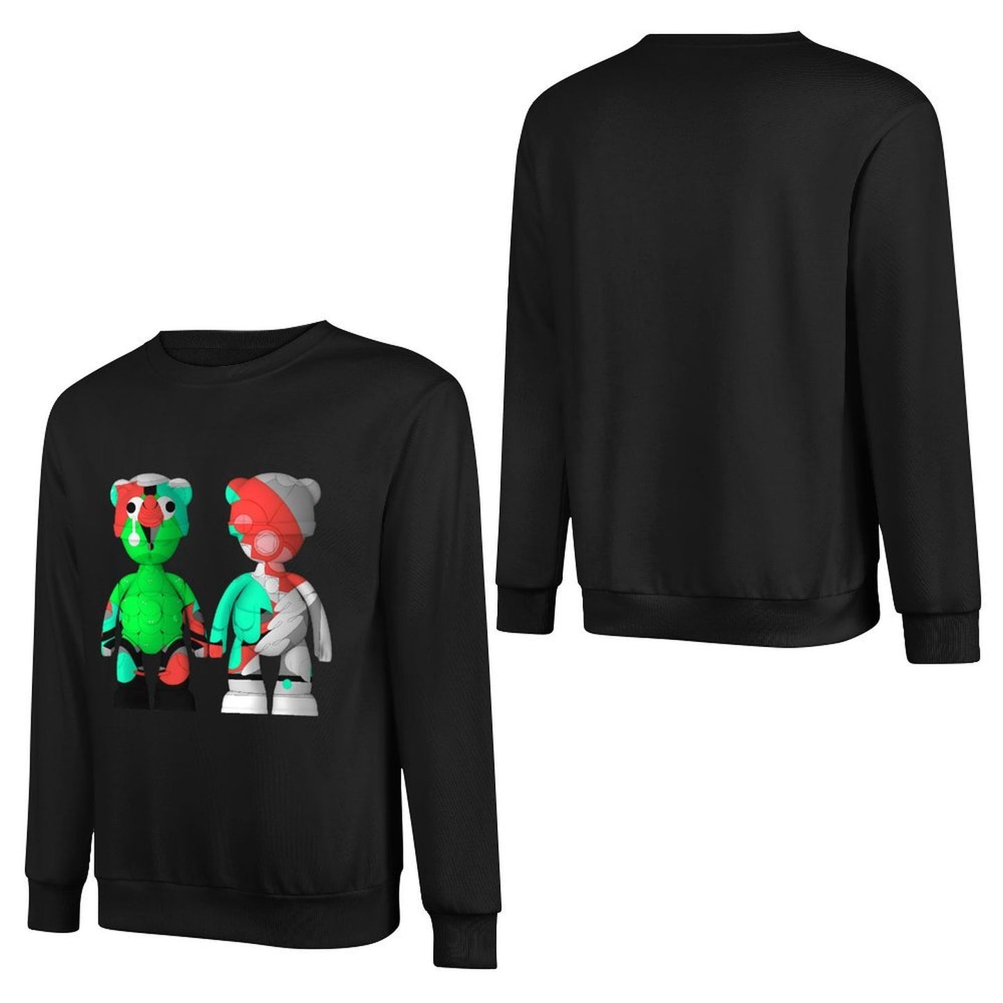 IPIB 250g Crew Neck Long Sleeve Sweatshirt Front GraphicCrew Neck Long Sleeve Sweatshirt6000144-4
