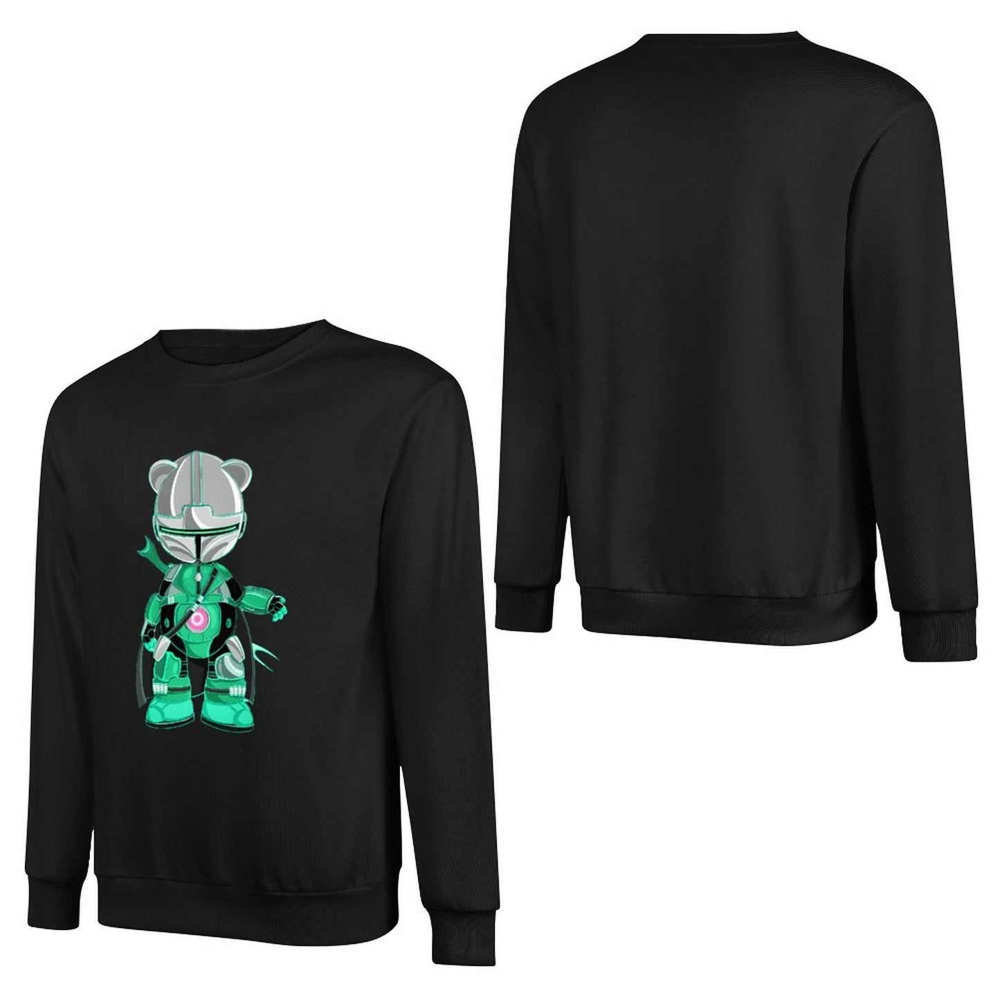 IPIB 250g Crew Neck Long Sleeve Sweatshirt Front GraphicCrew Neck Long Sleeve Sweatshirt6000065-5