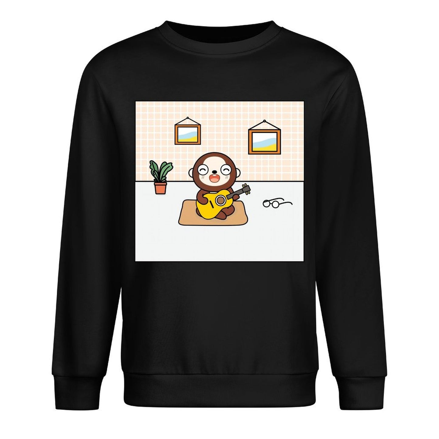 IPBR 250g Crew Neck Long Sleeve Sweatshirt Front GraphicCrew Neck Long Sleeve Sweatshirt4000898