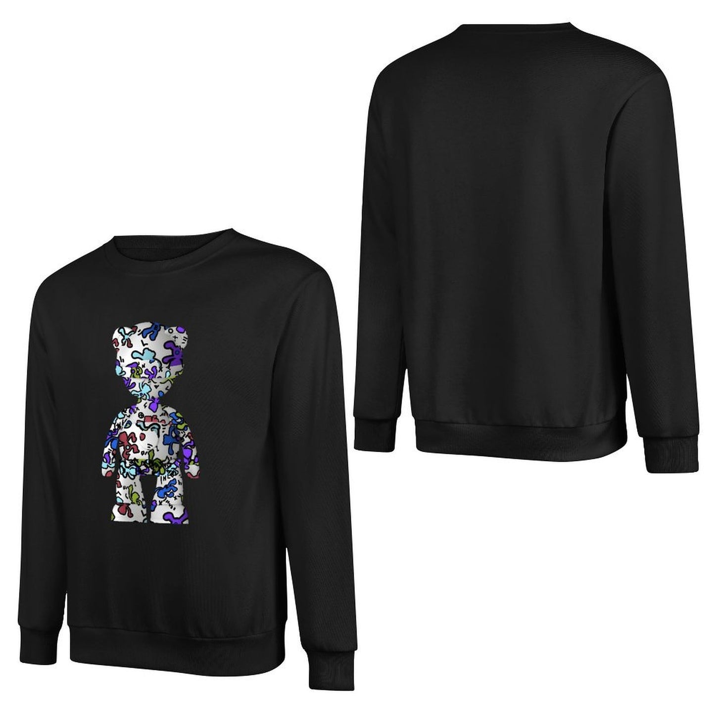 IPIB 250g Crew Neck Long Sleeve Sweatshirt Front GraphicCrew Neck Long Sleeve Sweatshirt6000128-2