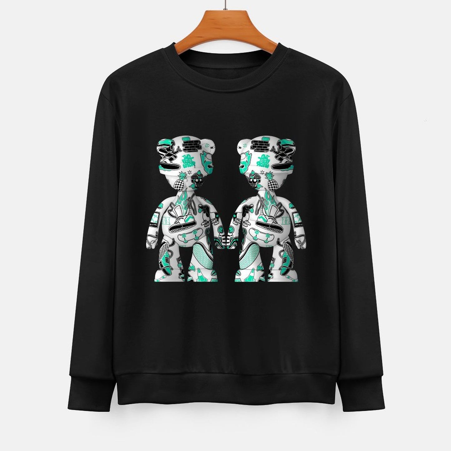 IPIB 250g Crew Neck Long Sleeve Sweatshirt Front GraphicCrew Neck Long Sleeve Sweatshirt6000085-4