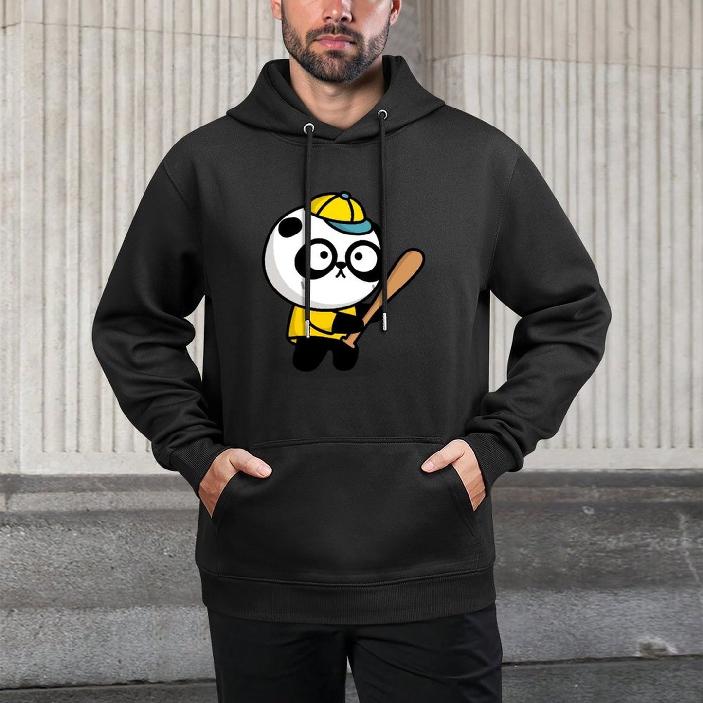 IPBR 250g Hooded Pocket Sweatshirt Front GraphicMen's Hooded  Sweatshirt4000309
