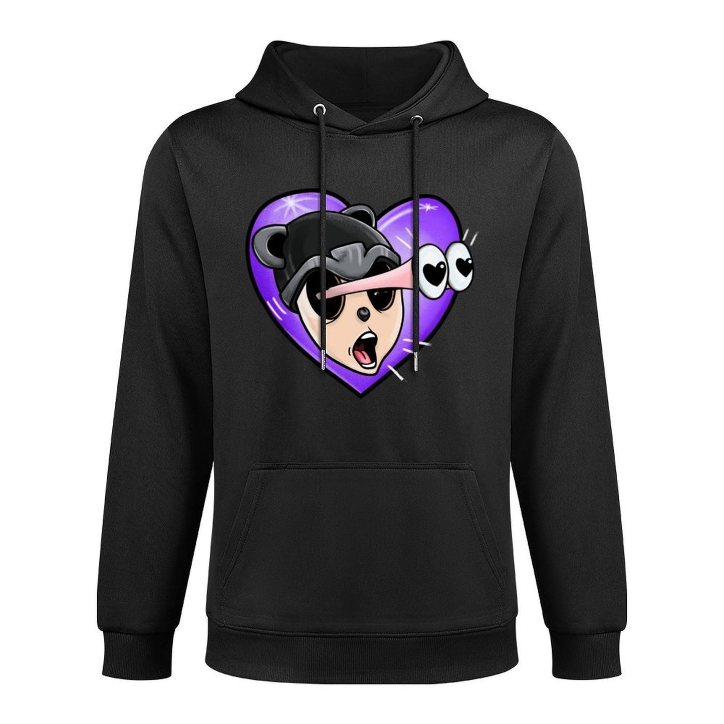 IPIB 250g Hooded Pocket Sweatshirt Front GraphicMen's Hooded  Sweatshirt6000048-1