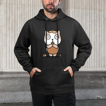 IPBR 250g Hooded Pocket Sweatshirt Front GraphicMen's Hooded  Sweatshirt4000103