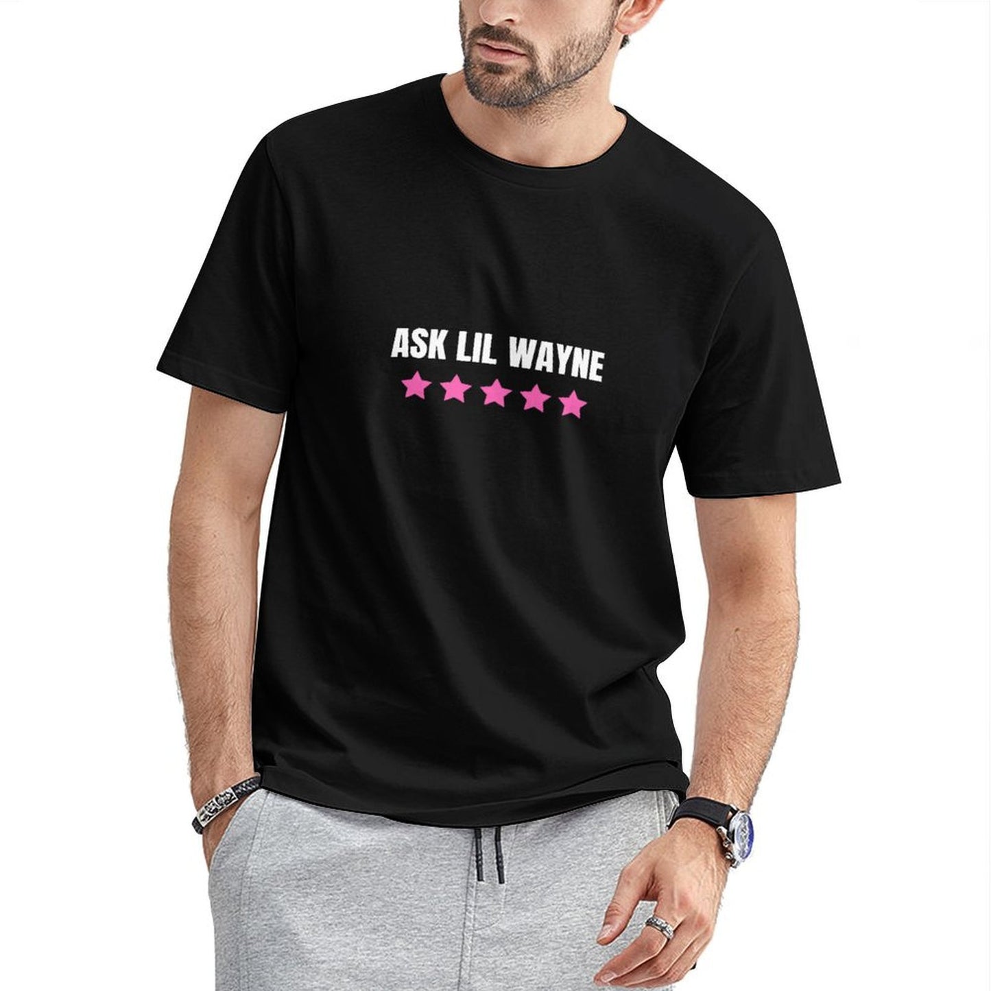 Gildan Unisex T-shirt Cotton (180g) T-MCT-7302073-BK