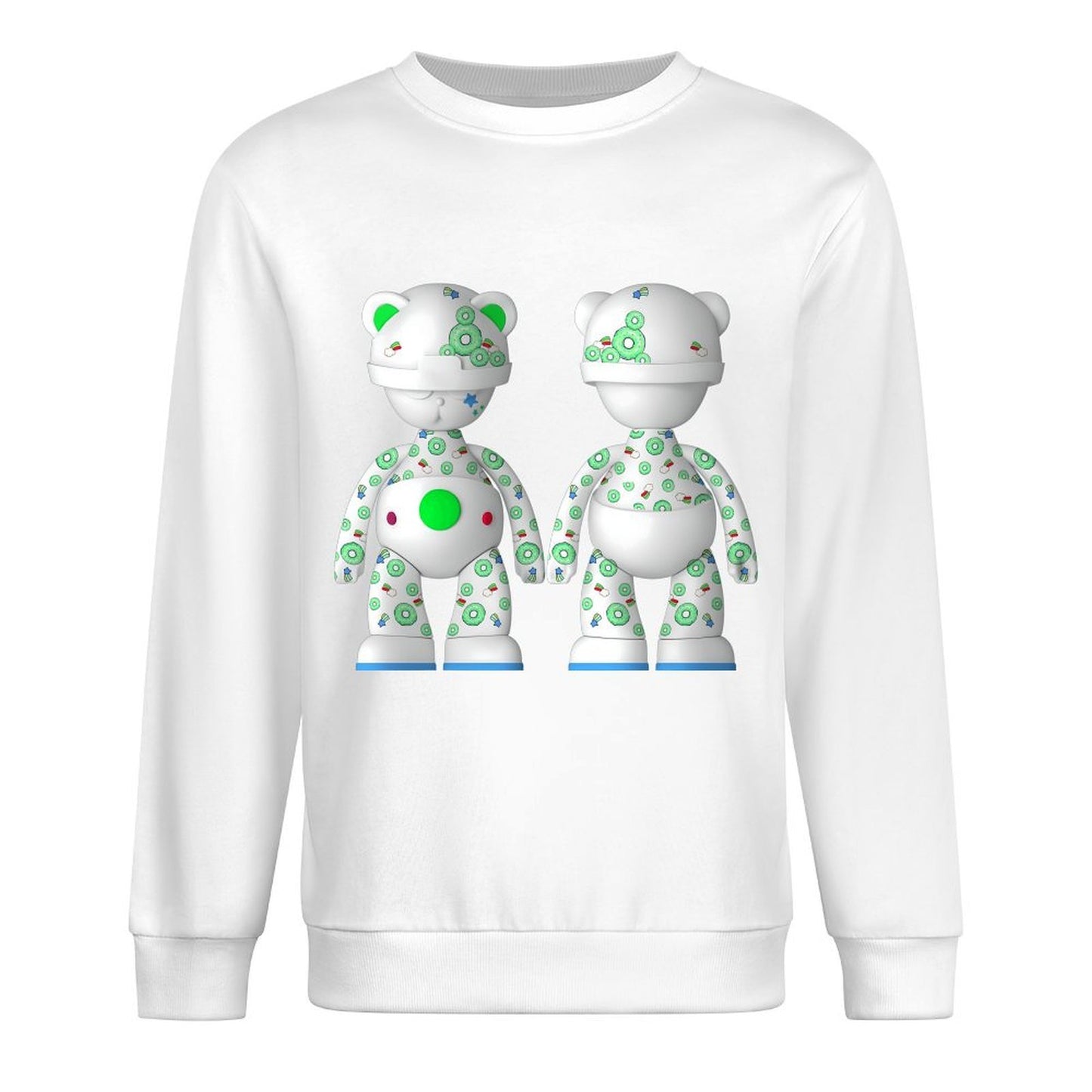 IPIB 250g Crew Neck Long Sleeve Sweatshirt Front GraphicCrew Neck Long Sleeve Sweatshirt6000097-4