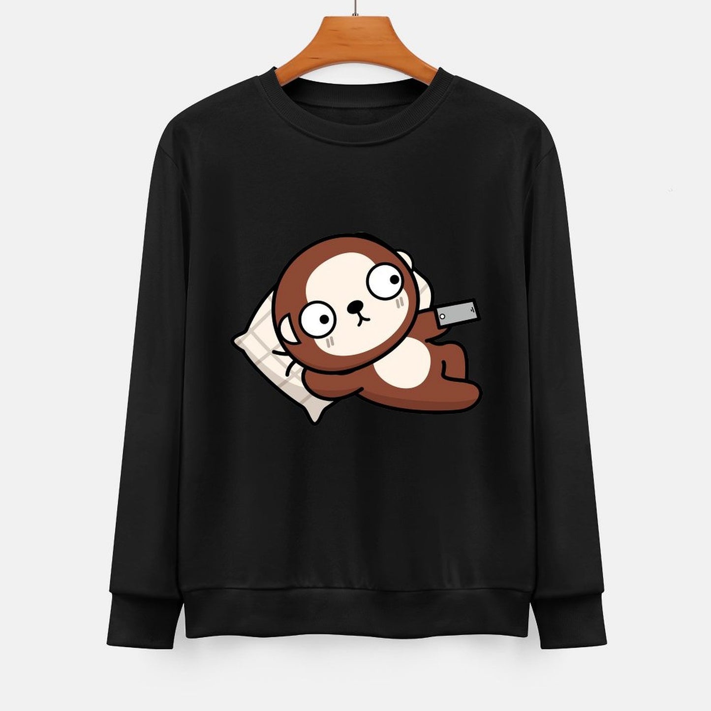 IPBR 250g Crew Neck Long Sleeve Sweatshirt Front GraphicCrew Neck Long Sleeve Sweatshirt4001327