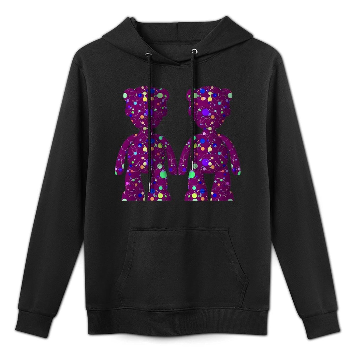 IPIB 250g Hooded Pocket Sweatshirt Front GraphicMen's Hooded  Sweatshirt6000092-1