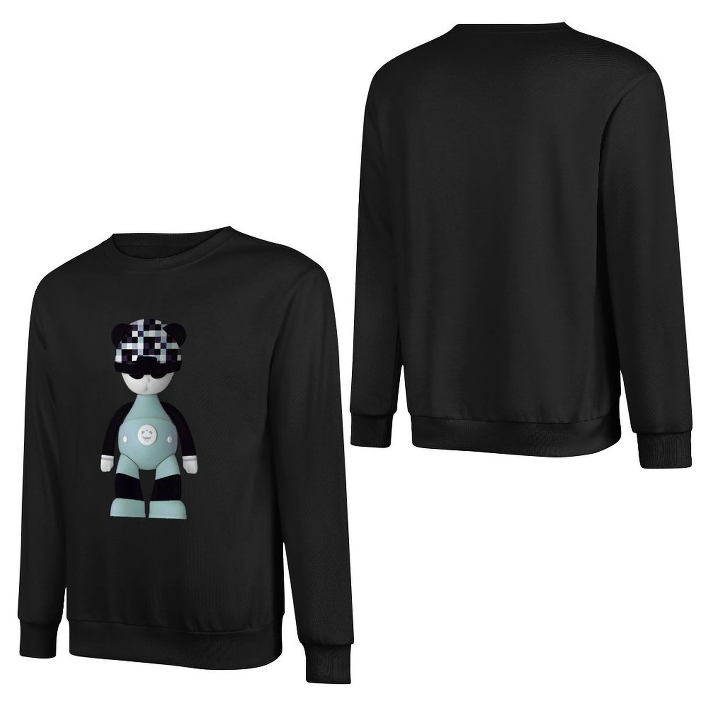 IPIB 250g Crew Neck Long Sleeve Sweatshirt Front GraphicCrew Neck Long Sleeve Sweatshirt6000131-6