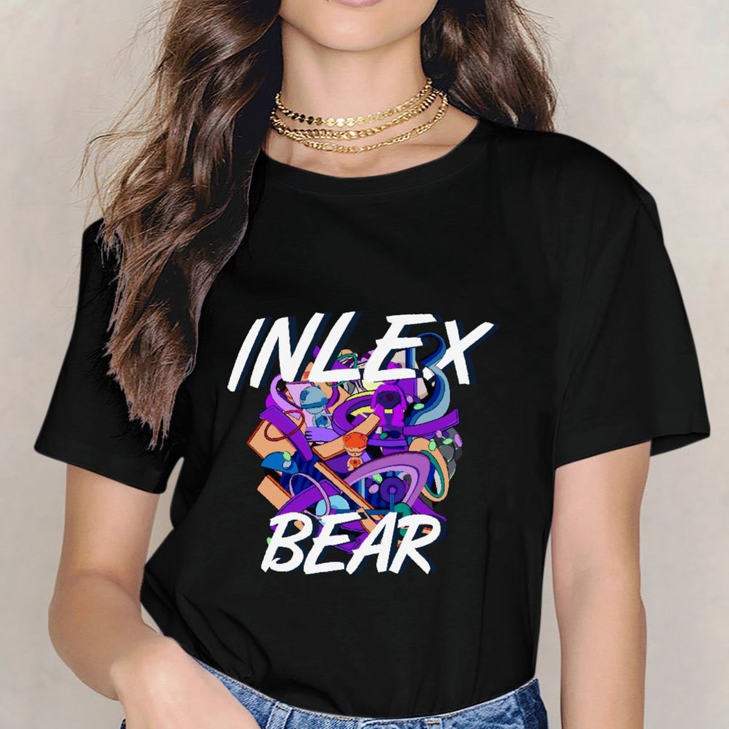 Inlex Bear T-shirtsTear-Resistant ComfortFit T-Shirt