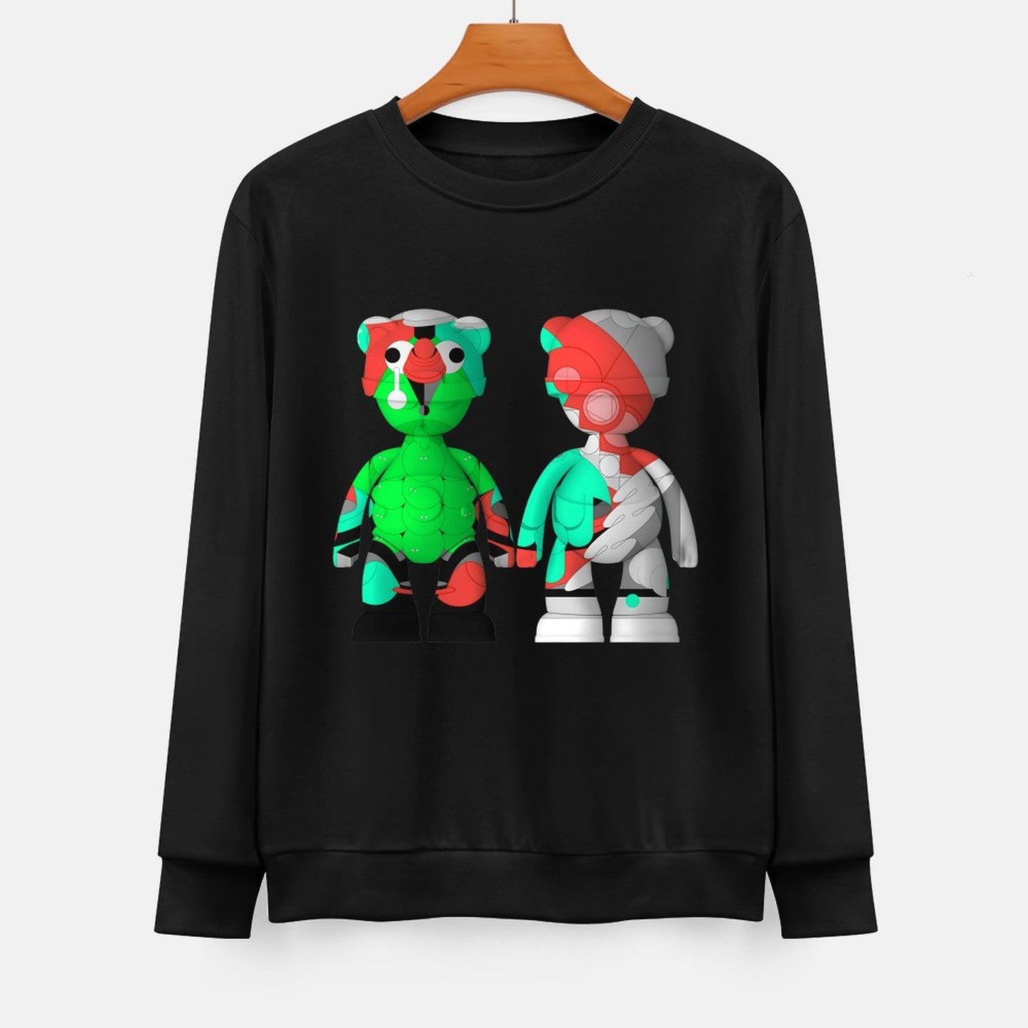 IPIB 250g Crew Neck Long Sleeve Sweatshirt Front GraphicCrew Neck Long Sleeve Sweatshirt6000144-4