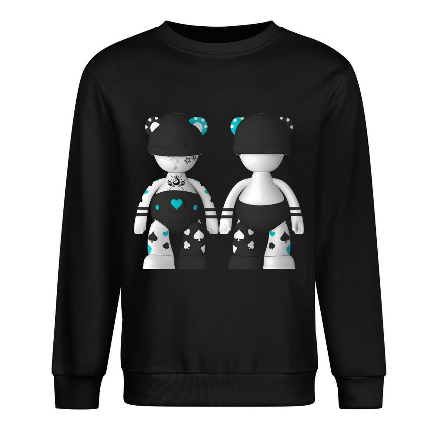IPIB 250g Crew Neck Long Sleeve Sweatshirt Front GraphicCrew Neck Long Sleeve Sweatshirt6000094-5