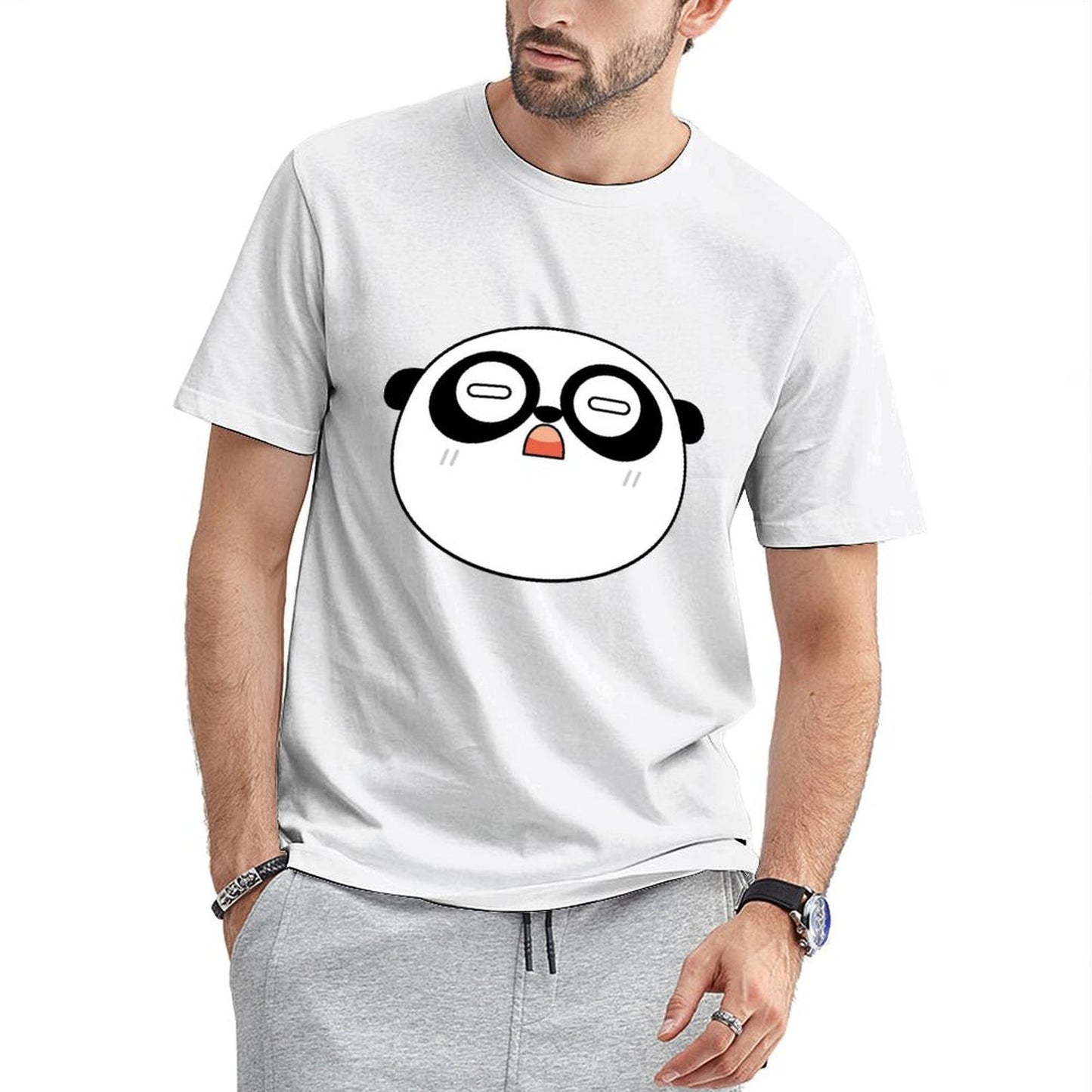 BasicSeries Double-Stitched Front Graphic T-shirt