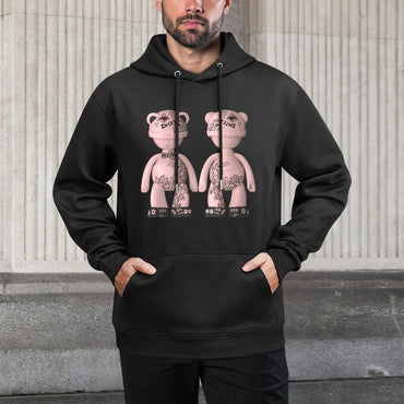 IPIB 250g Hooded Pocket Sweatshirt Front GraphicMen's Hooded  Sweatshirt6000082-1