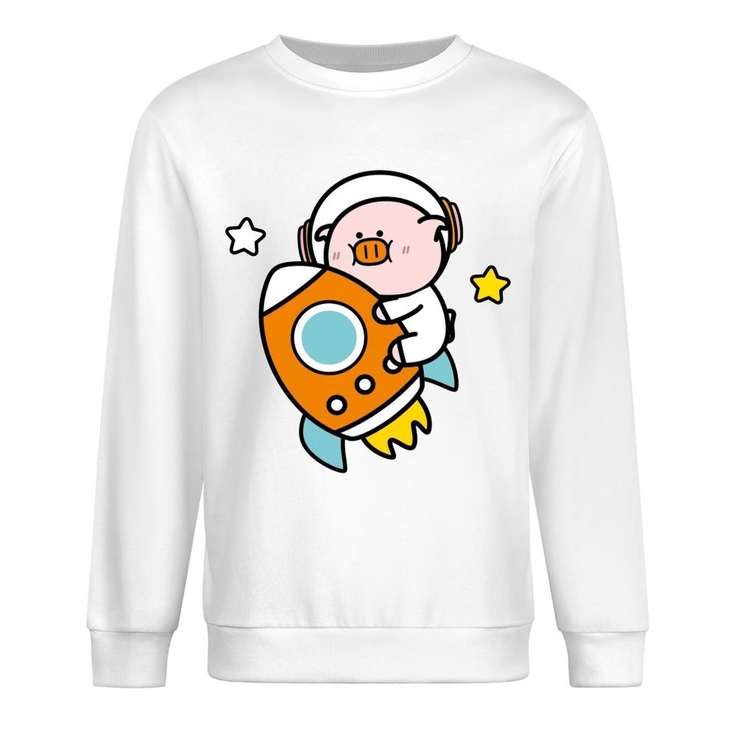 Front Patterned Long Sleeve TopSimple SimpleFit