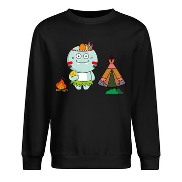 IPBR 250g Crew Neck Long Sleeve Sweatshirt Front GraphicCrew Neck Long Sleeve Sweatshirt4000771