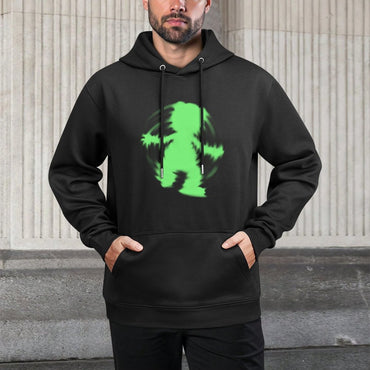 IPIB 250g Hooded Pocket Sweatshirt Front GraphicMen's Hooded  Sweatshirt6000005-6