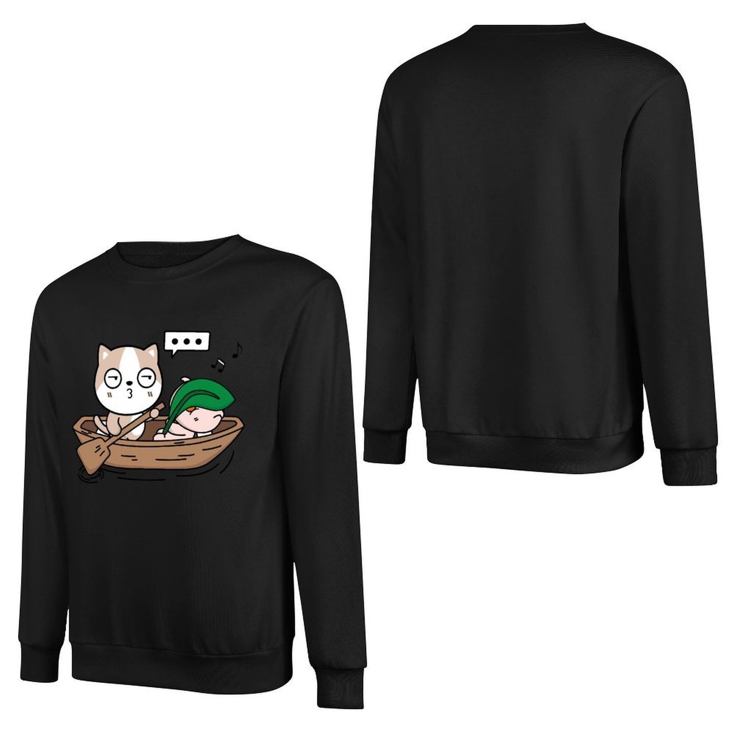 IPBR 250g Crew Neck Long Sleeve Sweatshirt Front GraphicCrew Neck Long Sleeve Sweatshirt4001350
