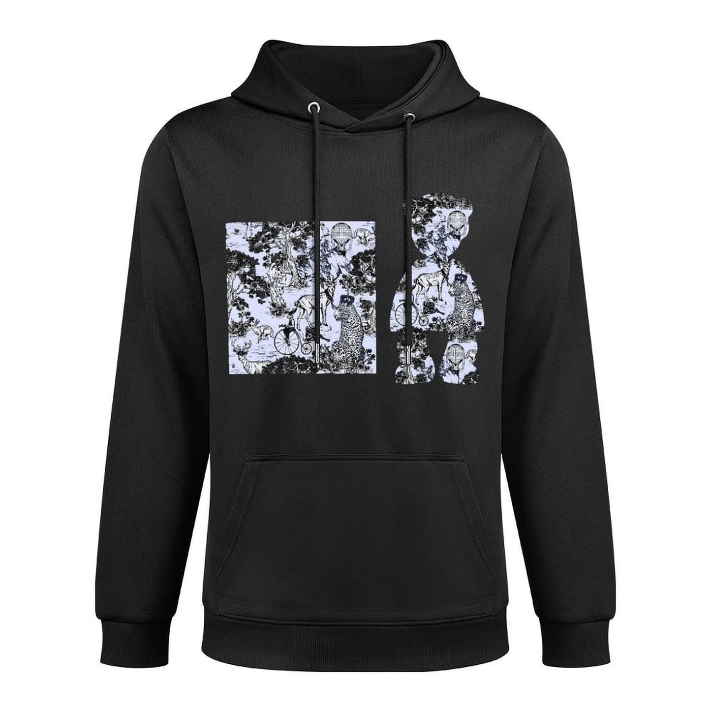 IPIB 250g Hooded Pocket Sweatshirt Front GraphicMen's Hooded  Sweatshirt6000100-4