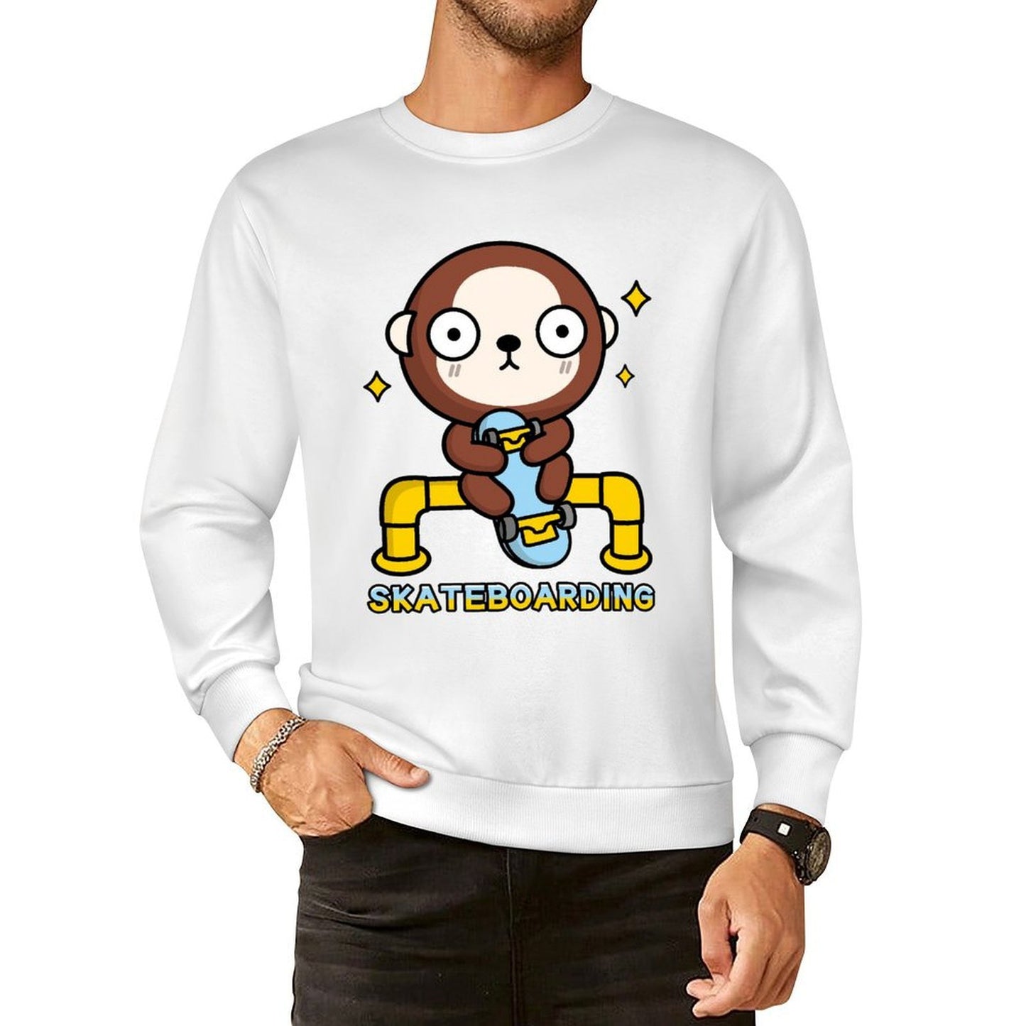 Front Patterned Long Sleeve Top ActiveLine