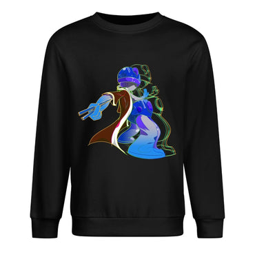 Long Sleeve With Front PatternVibrant Colors StreetFit
