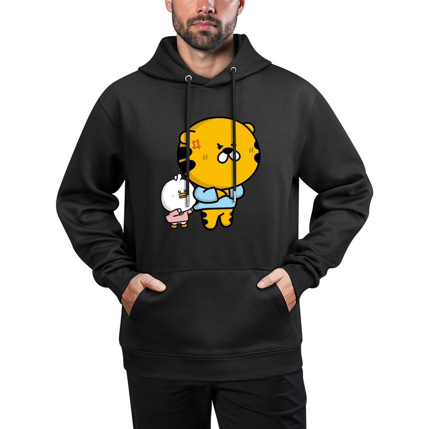 IPBR 250g Hooded Pocket Sweatshirt Front GraphicMen's Hooded  Sweatshirt4001311