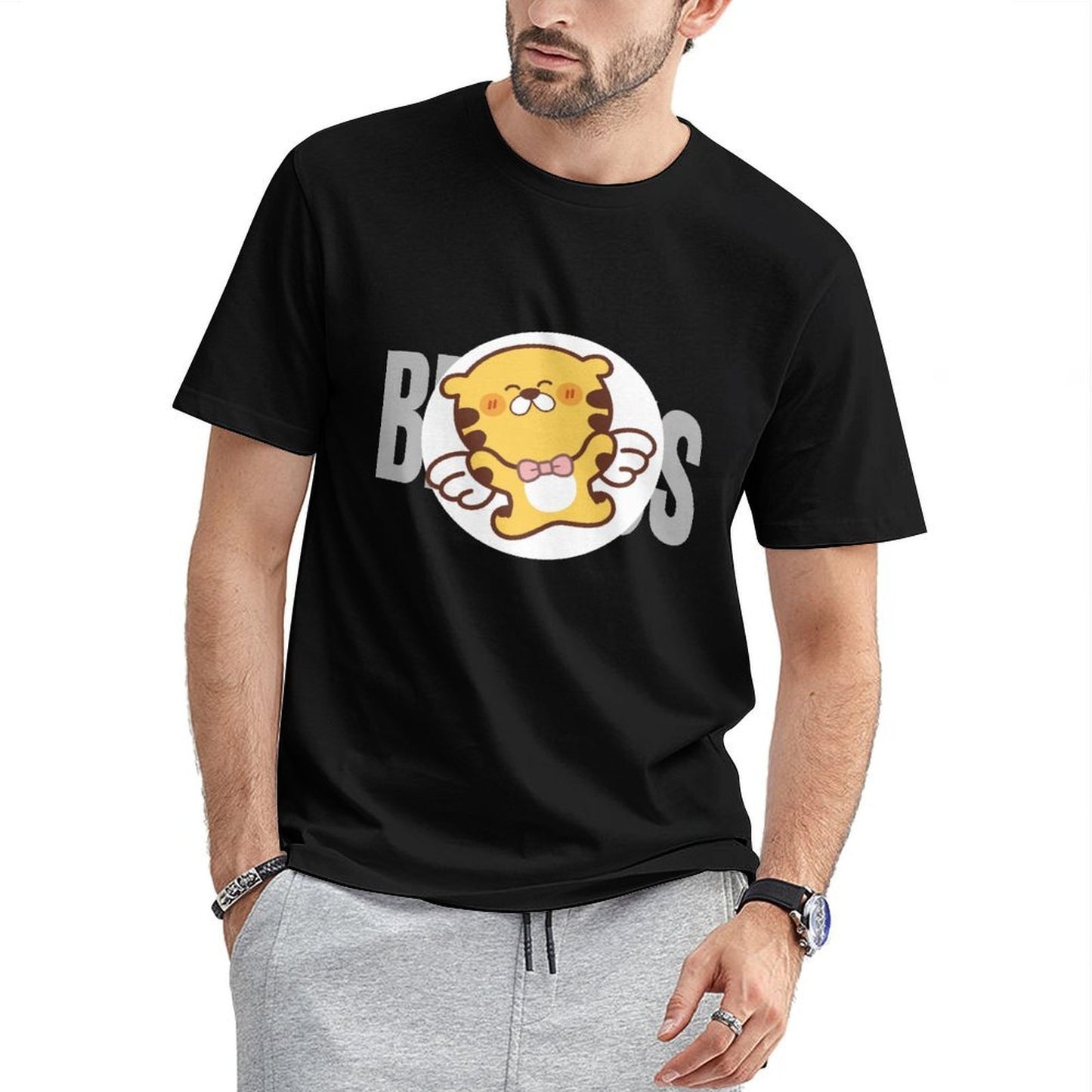 AllDay Plain Front Graphic T-shirt