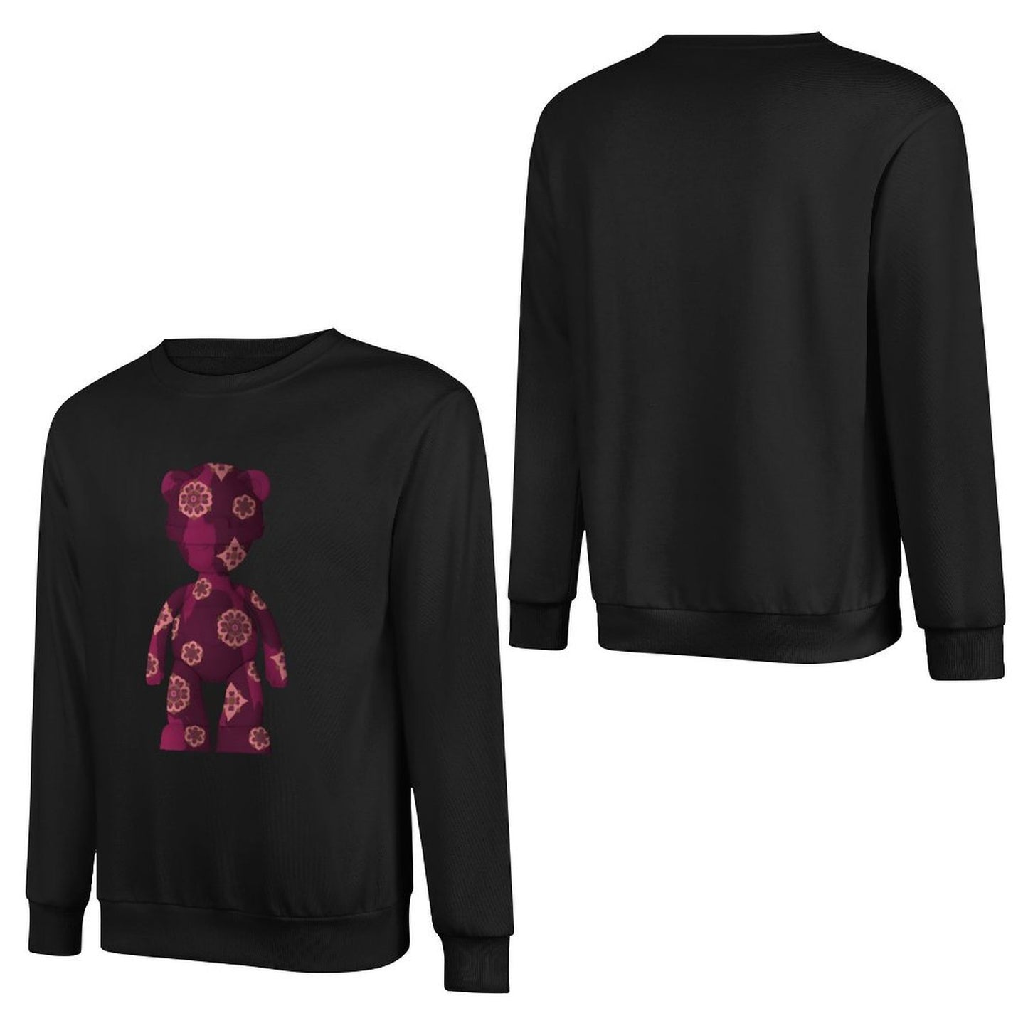 IPIB 250g Crew Neck Long Sleeve Sweatshirt Front GraphicCrew Neck Long Sleeve Sweatshirt6000104-2