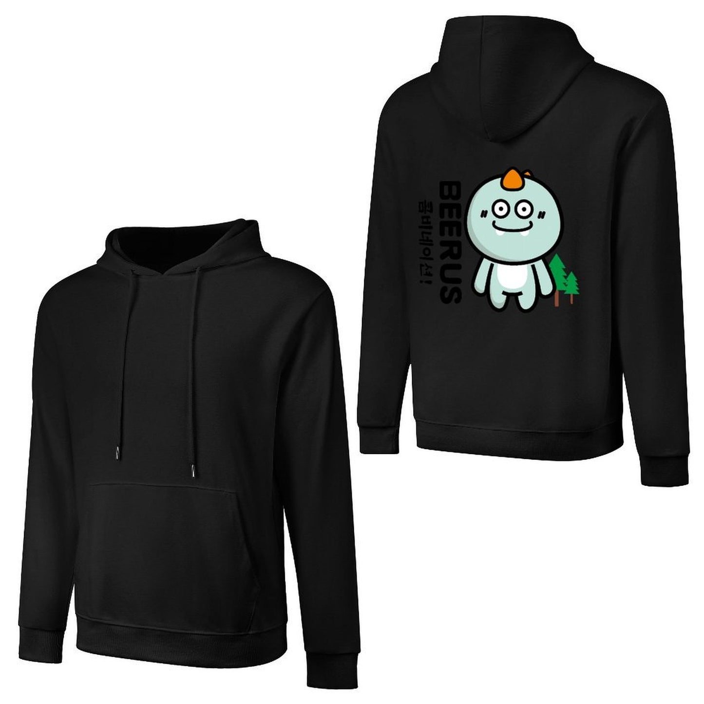 Inkmay Beerus Hoodie 250g crew neck HoodieSport DailyFitHoodie