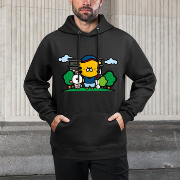 IPBR 250g Hooded Pocket Sweatshirt Front GraphicMen's Hooded  Sweatshirt4001221
