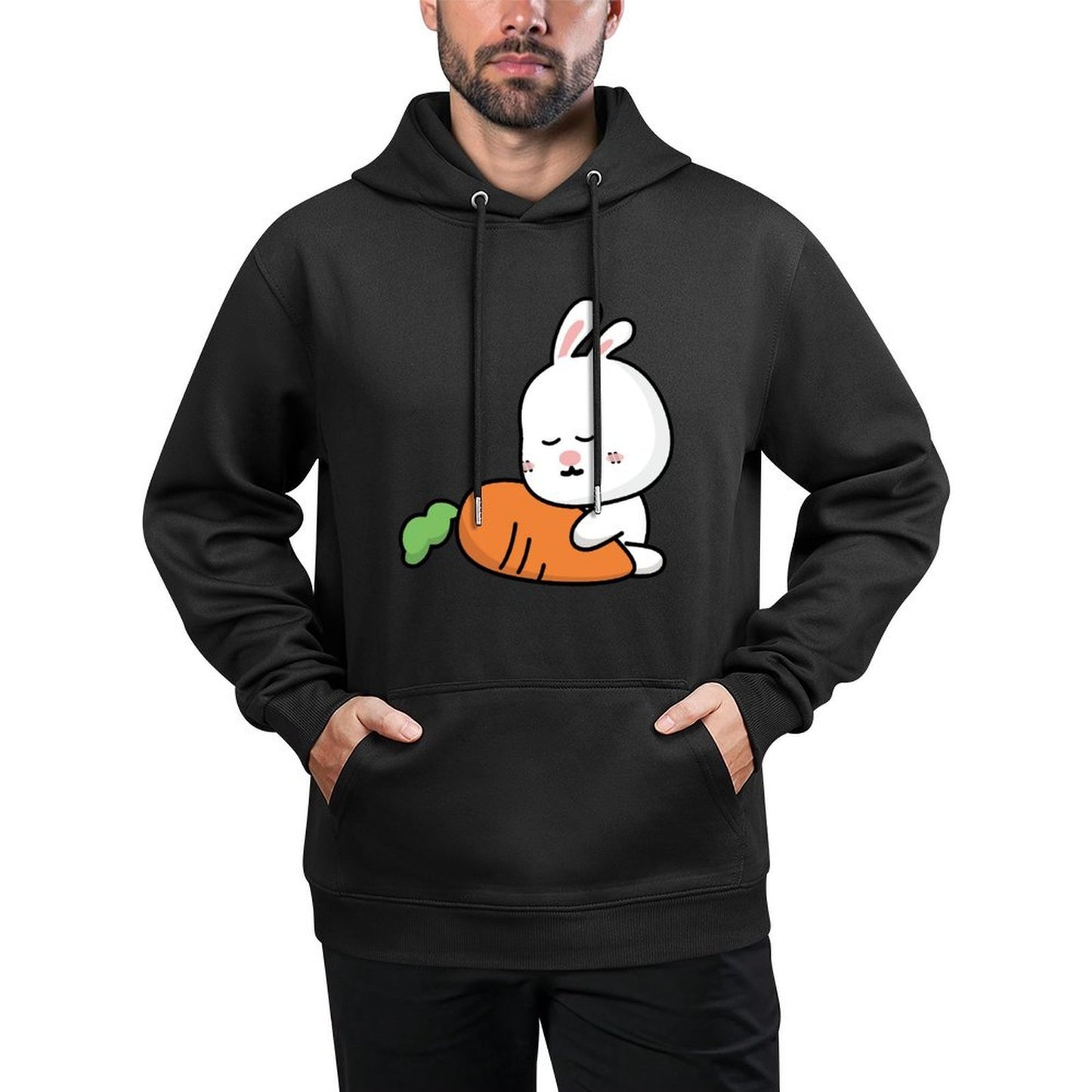 IPBR 250g Hooded Pocket Sweatshirt Front GraphicMen's Hooded  Sweatshirt4000258