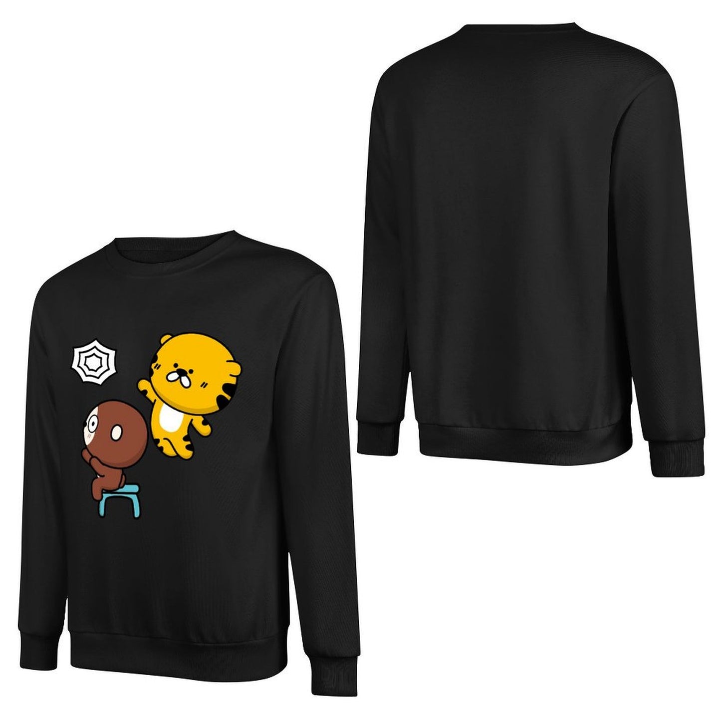 IPBR 250g Crew Neck Long Sleeve Sweatshirt Front GraphicCrew Neck Long Sleeve Sweatshirt4000840