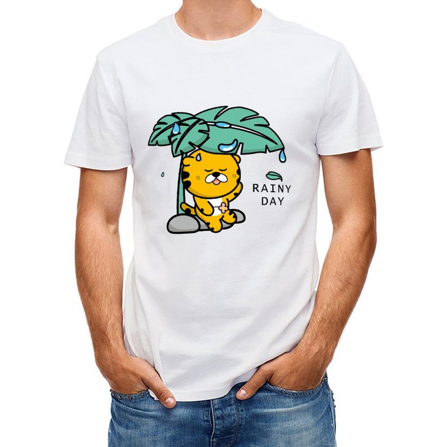 Long Lasting Breathable Front Graphic T-shirt