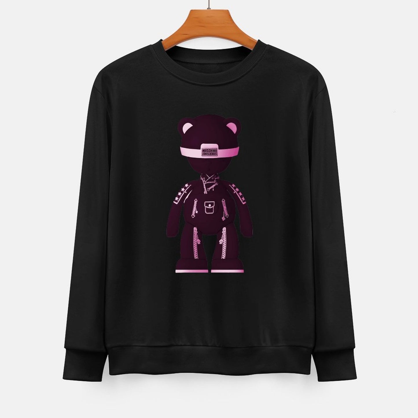 Long Sleeve With Front PatternMidweight Unisex