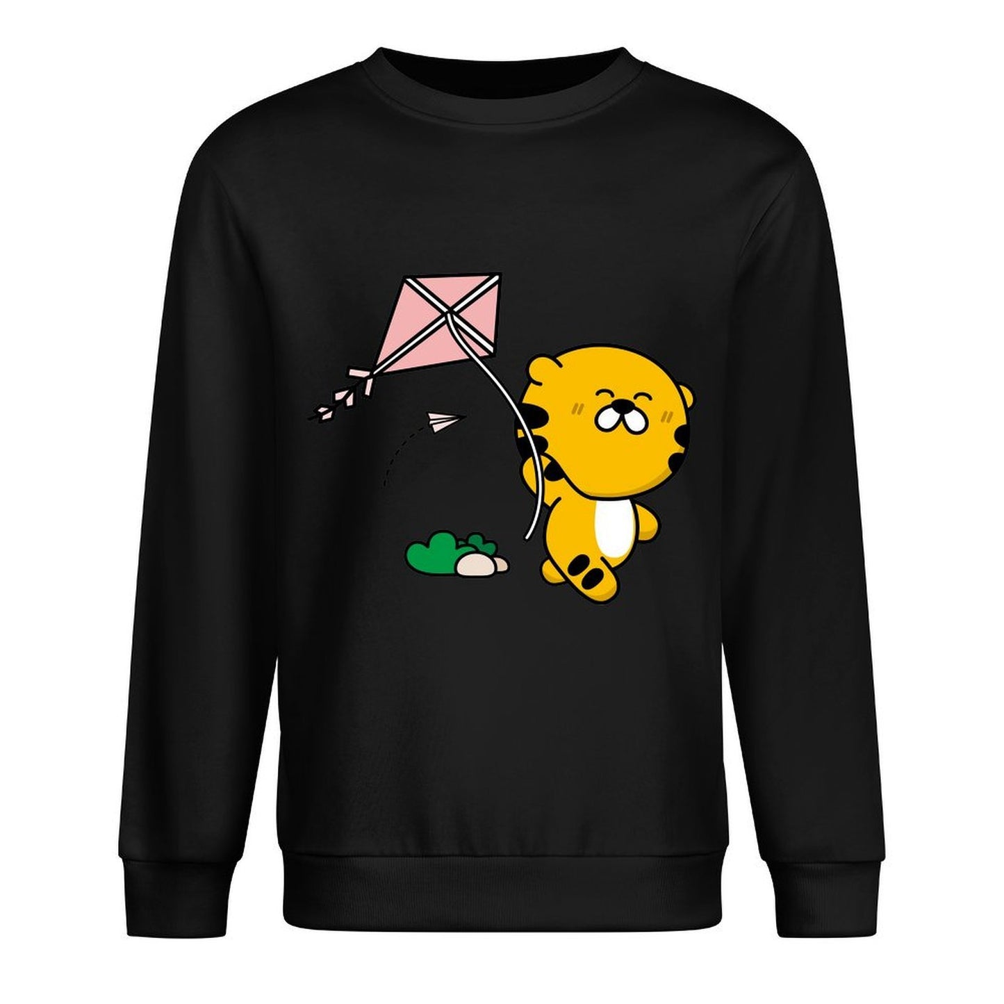 IPBR 250g Crew Neck Long Sleeve Sweatshirt Front GraphicCrew Neck Long Sleeve Sweatshirt4000001