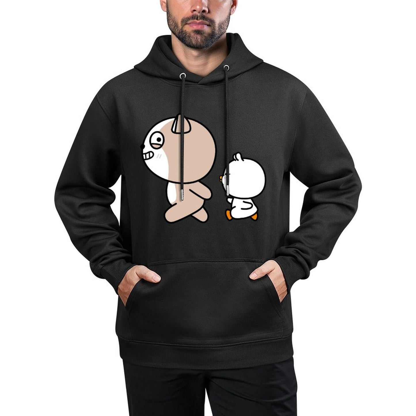 IPBR 250g Hooded Pocket Sweatshirt Front GraphicMen's Hooded  Sweatshirt4001273