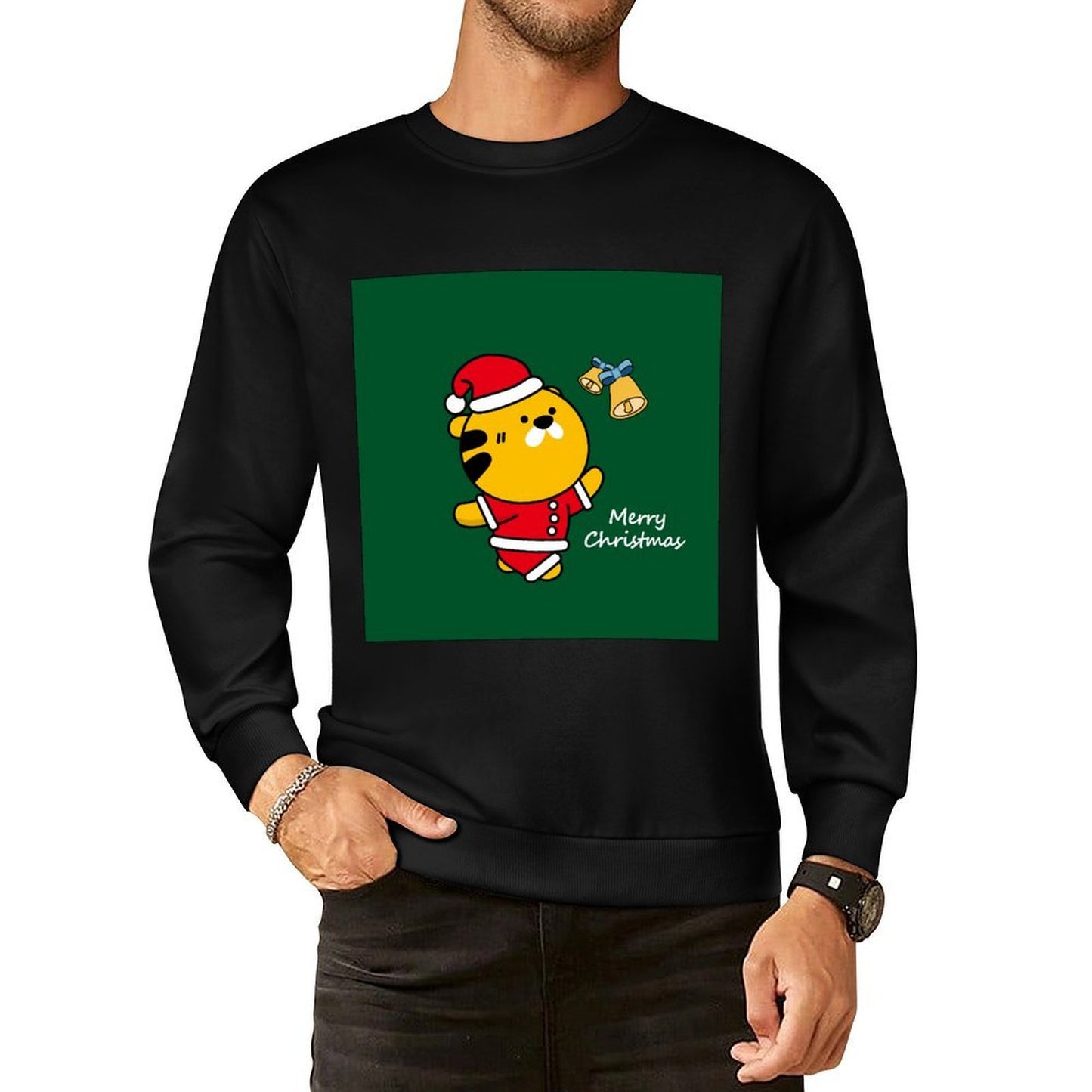 IPBR 250g Crew Neck Long Sleeve Sweatshirt Front GraphicCrew Neck Long Sleeve Sweatshirt4000672