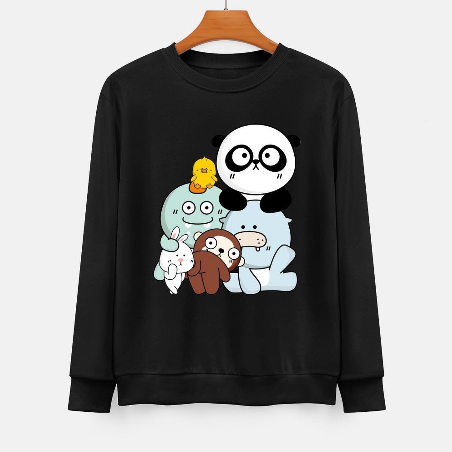 IPBR 250g Crew Neck Long Sleeve Sweatshirt Front GraphicCrew Neck Long Sleeve Sweatshirt4000787