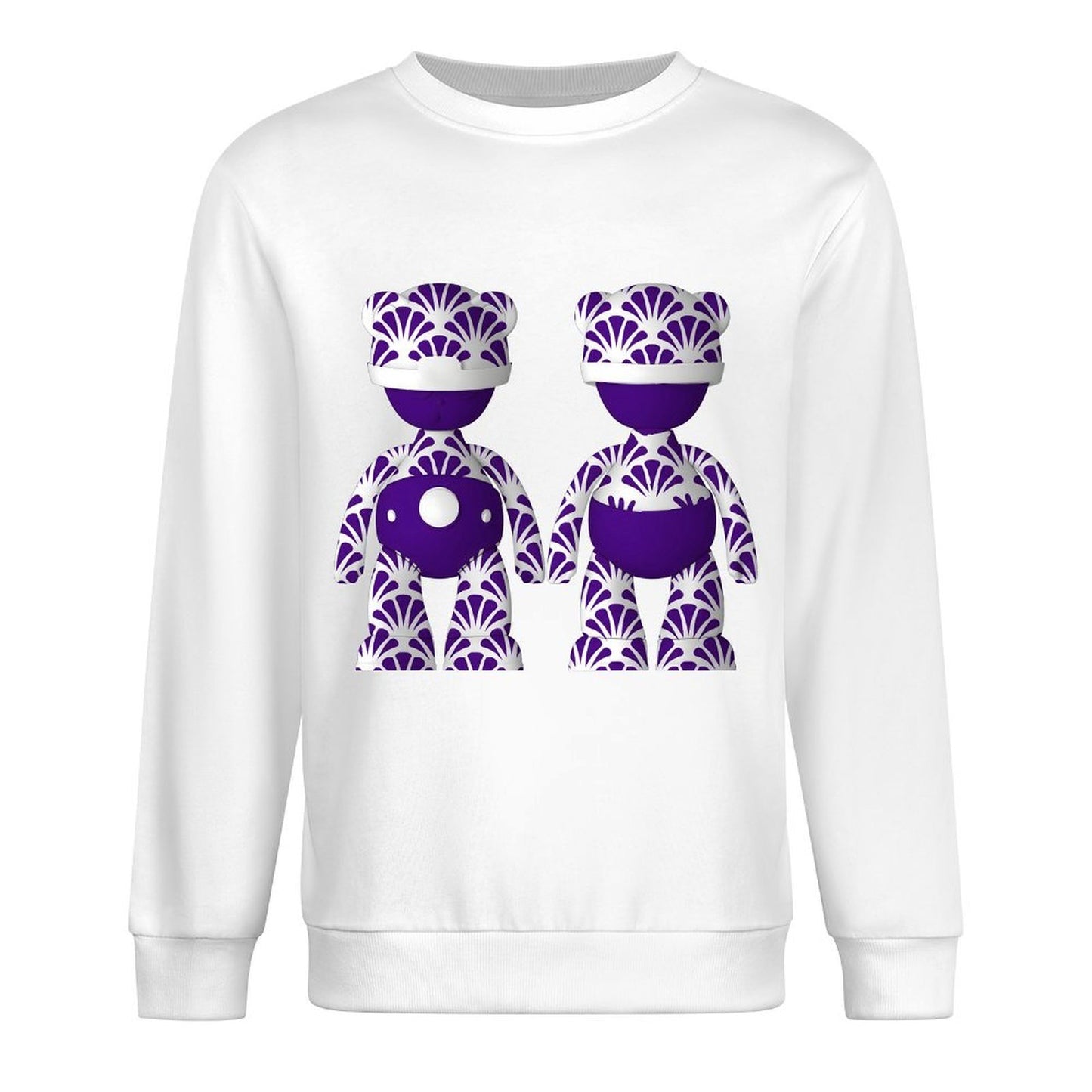 IPIB 250g Crew Neck Long Sleeve Sweatshirt Front GraphicCrew Neck Long Sleeve Sweatshirt6000096-3