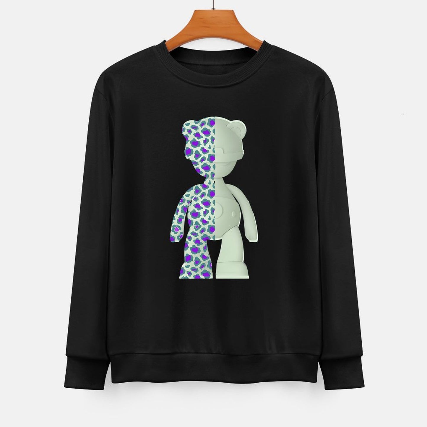IPIB 250g Crew Neck Long Sleeve Sweatshirt Front GraphicCrew Neck Long Sleeve Sweatshirt6000139-1