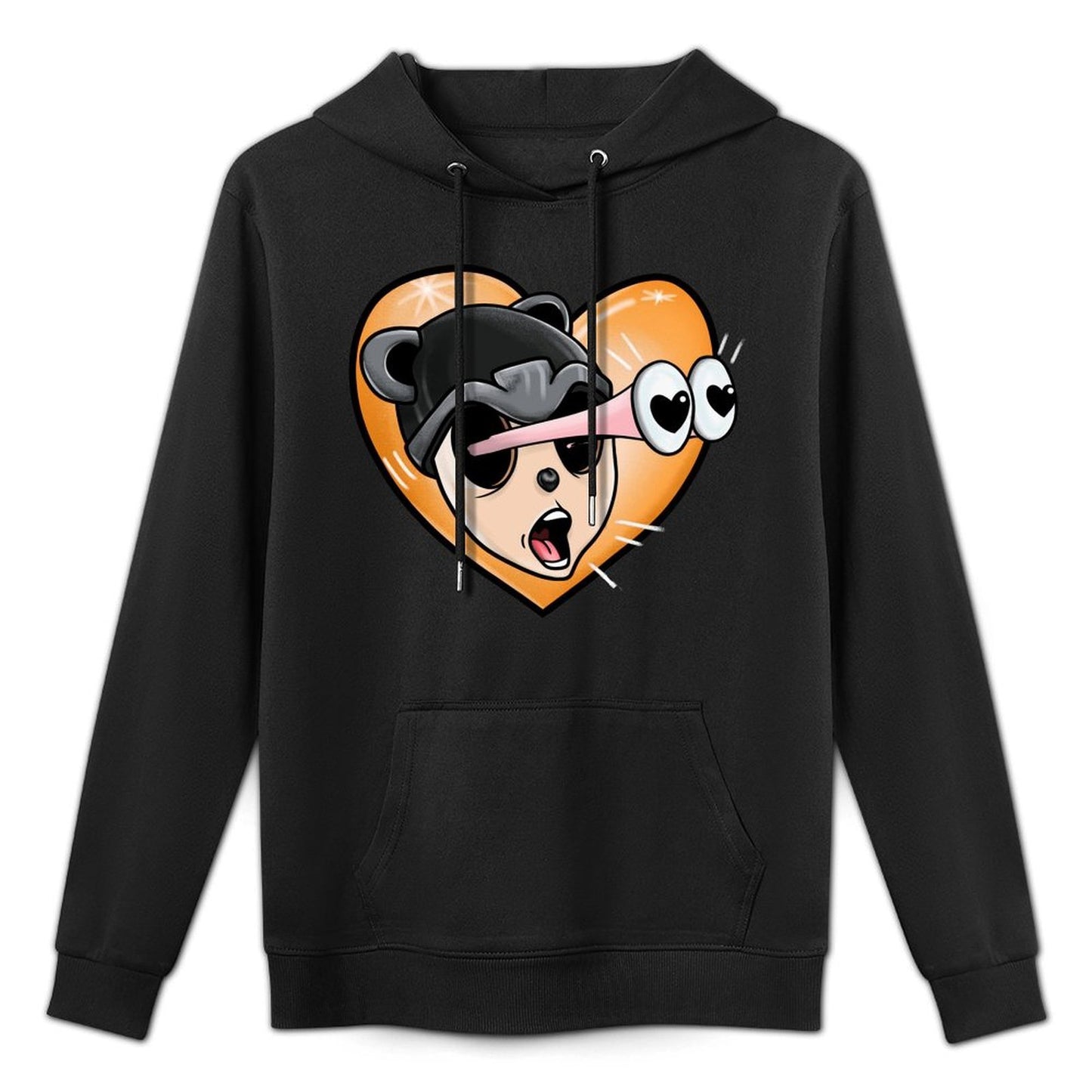 IPIB 250g Hooded Pocket Sweatshirt Front GraphicMen's Hooded  Sweatshirt6000048-2