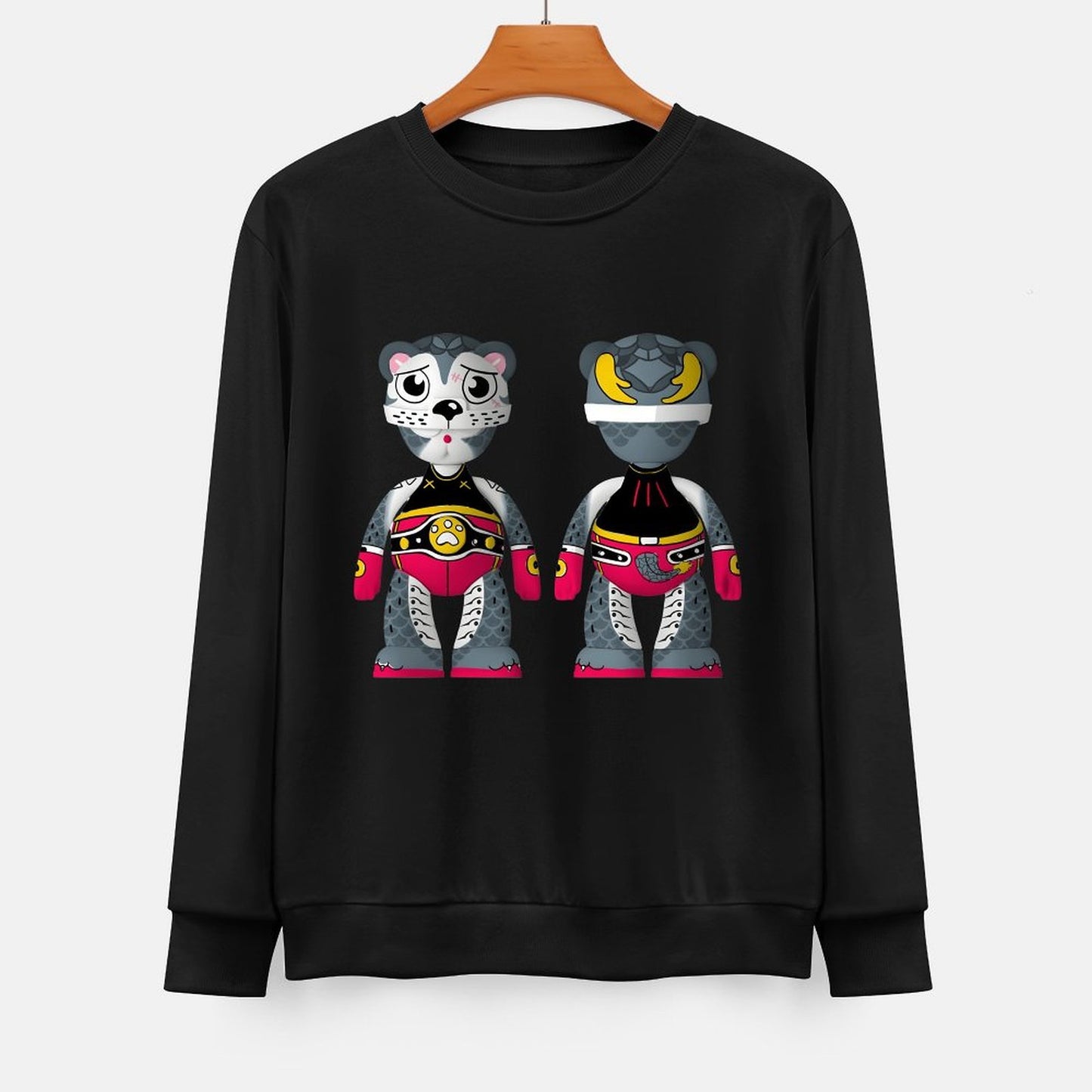 IPIB 250g Crew Neck Long Sleeve Sweatshirt Front GraphicCrew Neck Long Sleeve Sweatshirt6000145-4
