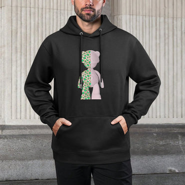 IPIB 250g Hooded Pocket Sweatshirt Front GraphicMen's Hooded  Sweatshirt6000139-4