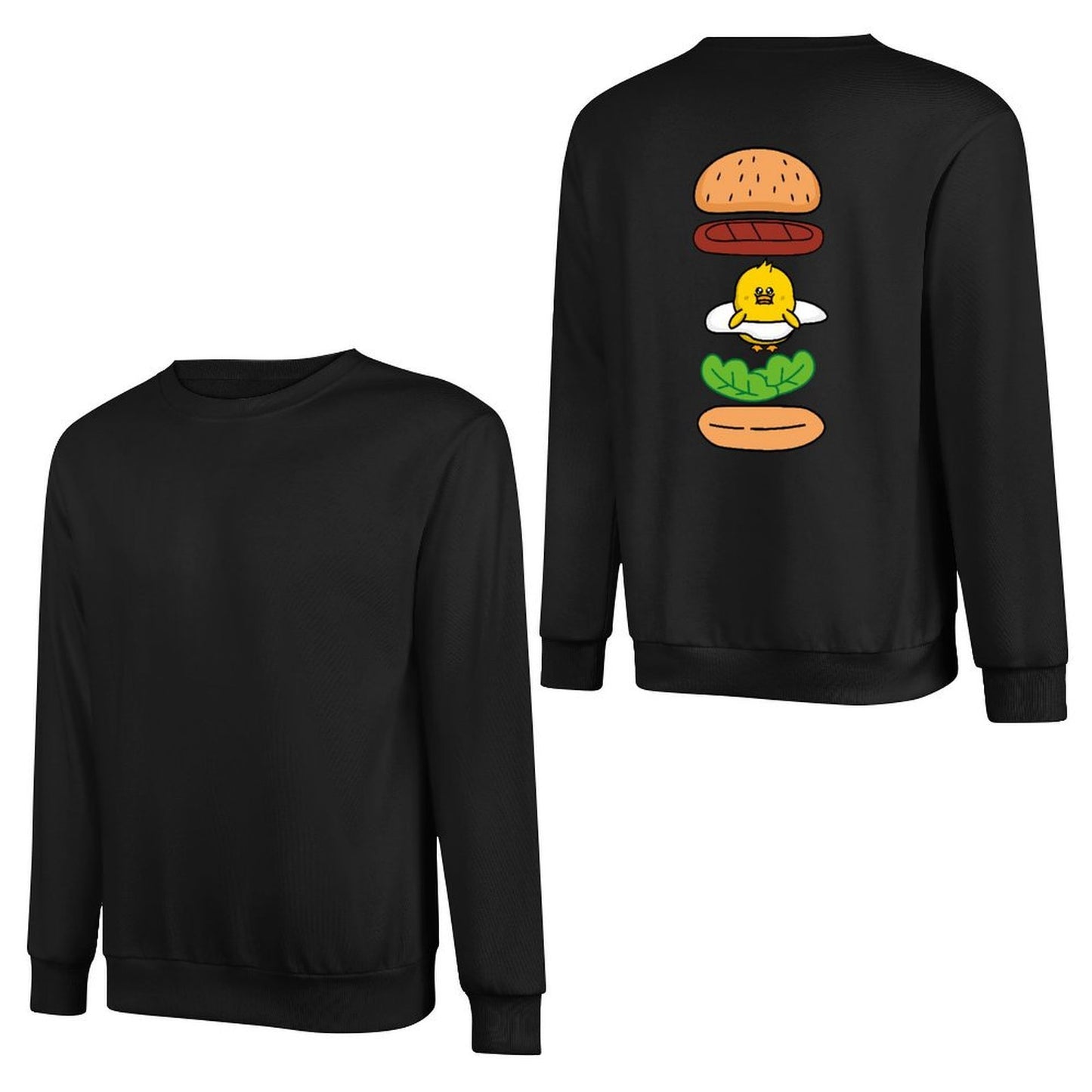 Long-sleeved crew neck sweatshirtEverydaySeries Design-Your-Own Long Sleeve
