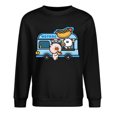 IPBR 250g Crew Neck Long Sleeve Sweatshirt Front GraphicCrew Neck Long Sleeve Sweatshirt4000048