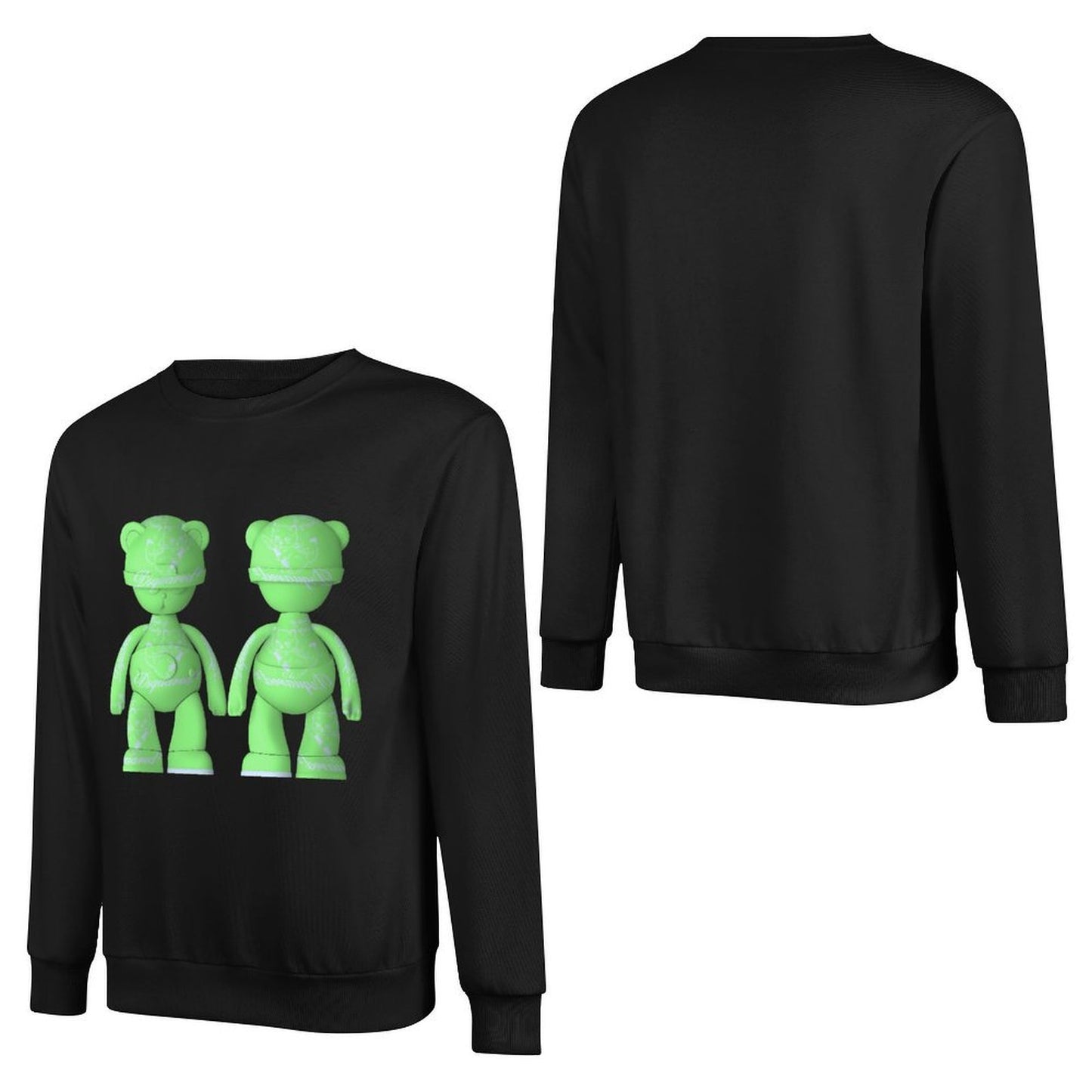 IPIB 250g Crew Neck Long Sleeve Sweatshirt Front GraphicCrew Neck Long Sleeve Sweatshirt6000098-6