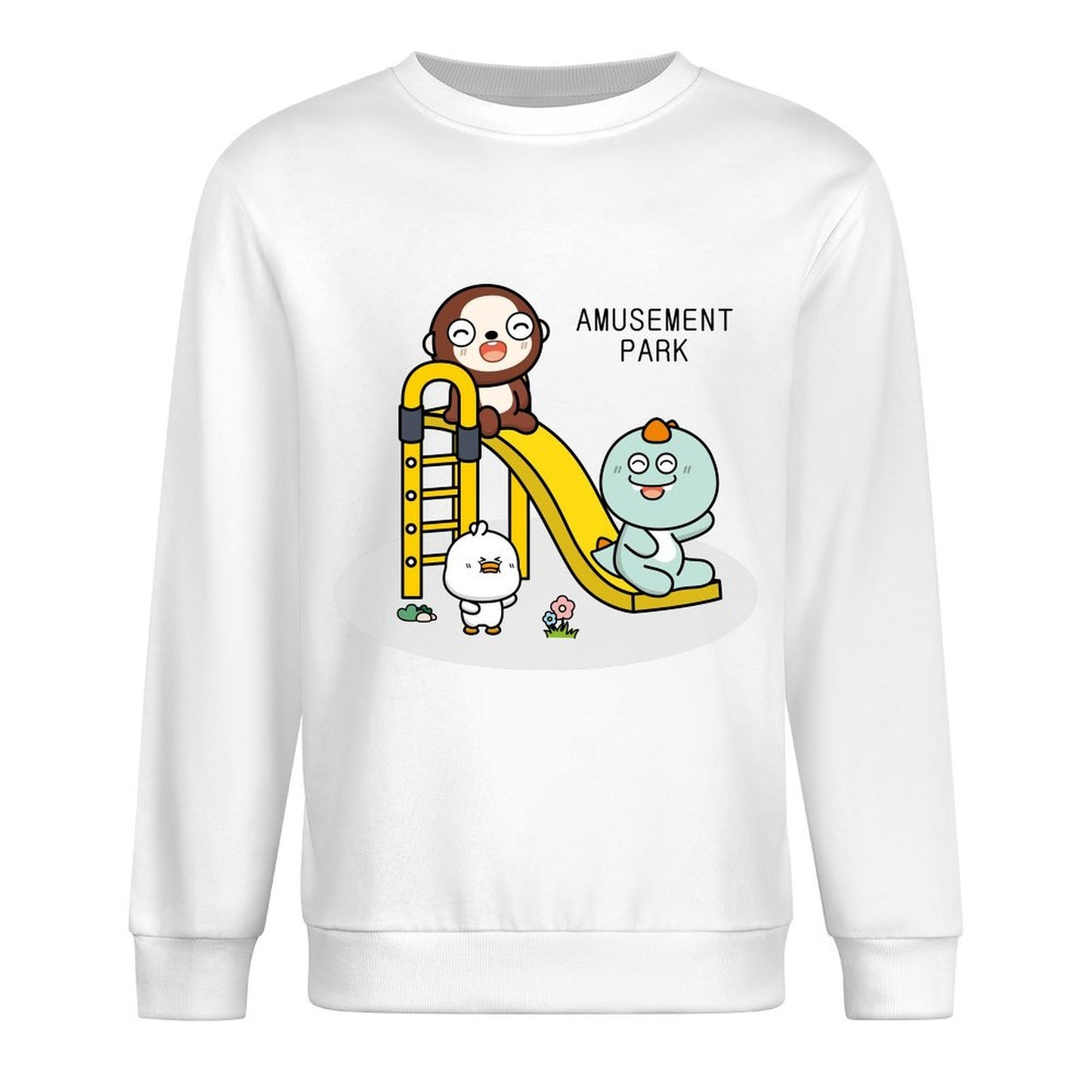 IPBR 250g Crew Neck Long Sleeve Sweatshirt Front GraphicCrew Neck Long Sleeve Sweatshirt4000999