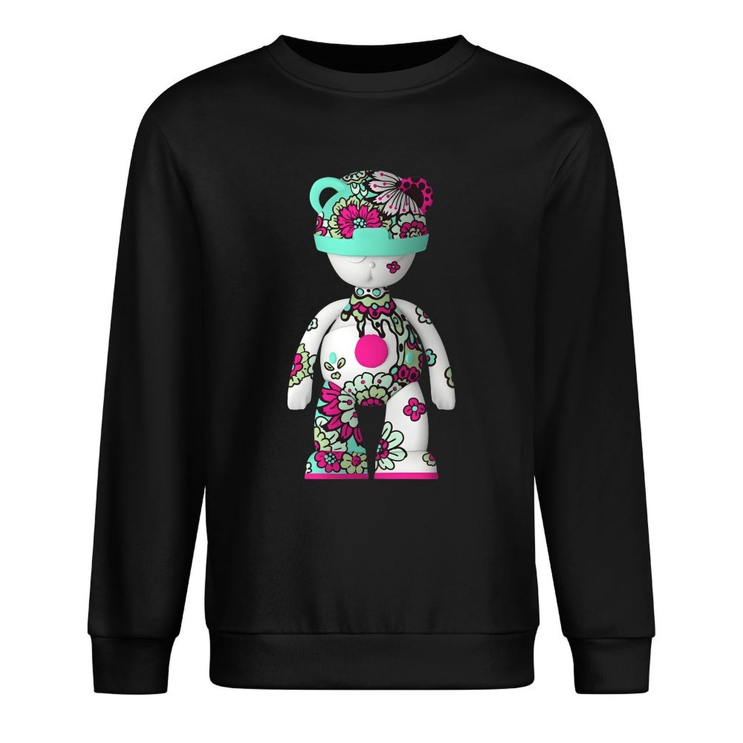 IPIB 250g Crew Neck Long Sleeve Sweatshirt Front GraphicCrew Neck Long Sleeve Sweatshirt6000103-2