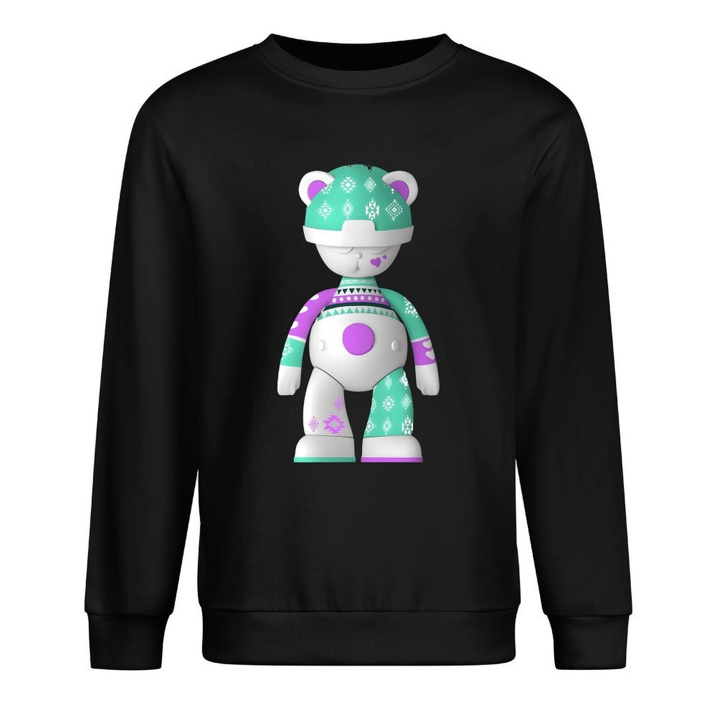 IPIB 250g Crew Neck Long Sleeve Sweatshirt Front GraphicCrew Neck Long Sleeve Sweatshirt6000106-3