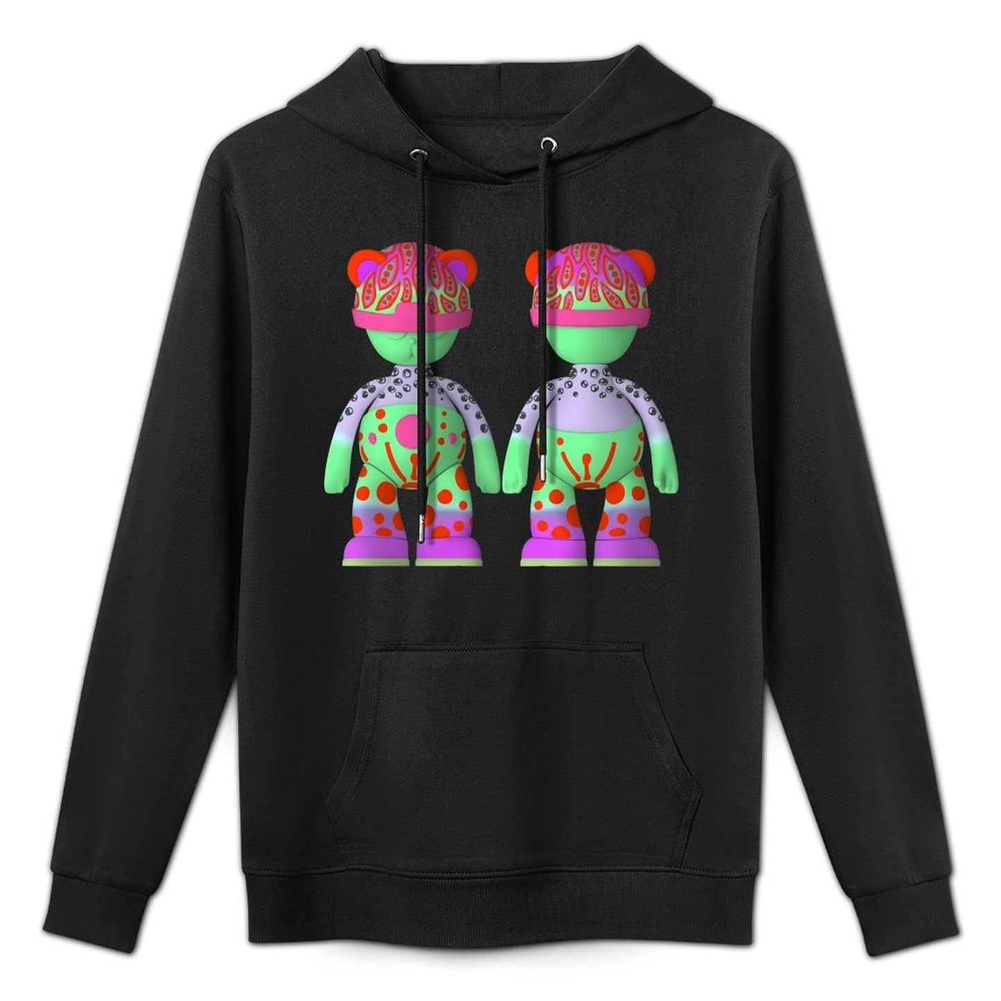 IPIB 250g Hooded Pocket Sweatshirt Front GraphicMen's Hooded  Sweatshirt6000079-3